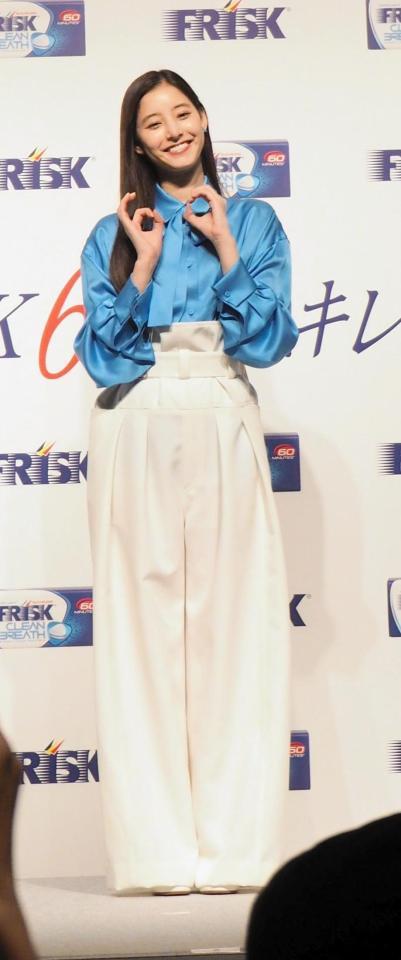 　イベントに登壇した新木優子