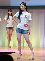 　「２０２３ミス・ティーン・ジャパン」グランプリに輝いた辻村心響（ここね）さん（撮影・伊藤笙子）