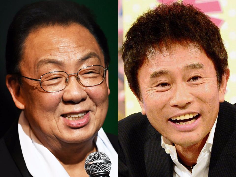 　梅沢富美男（左）、浜田雅功