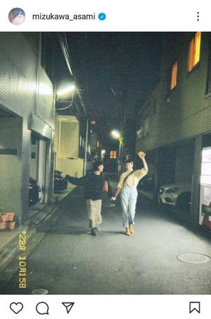 　水川あさみのインスタグラム＠ｍｉｚｕｋａｗａ＿ａｓａｍｉより