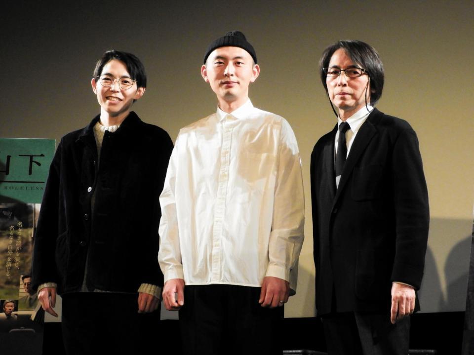 　イベントに出席した（左から）平瀬謙太朗氏、関友太郎氏、佐藤雅彦氏