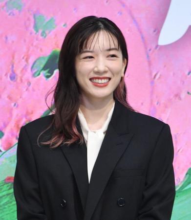 　映画「母性」完成報告会に登場した永野芽郁（撮影・佐々木彰尚）