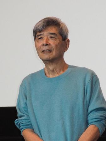 　アニメ映画「王立宇宙軍　オネアミスの翼」４Ｋリマスター版の公開初日舞台あいさつに出席した森本レオ