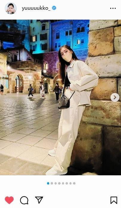 　新木優子のインスタグラム＠ｙｕｕｕｕｕｋｋｏ＿より