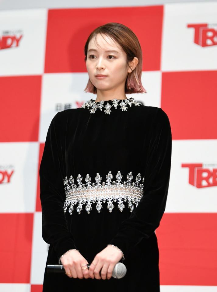 　イベントに登場した清野菜名（撮影・開出牧）