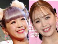 　歯並びを直す前（左・１６年８月撮影）と直した後（２２年３月撮影）の藤田ニコル