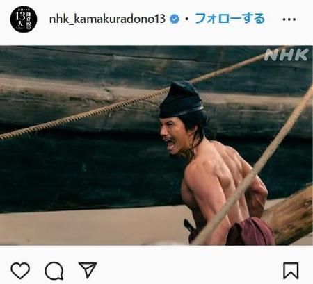 ＮＨＫ「鎌倉殿の１３人」のインスタグラム＠nhk_kamakuradono13より