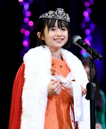 　「東宝シンデレラ」グランプリを受賞した白山乃愛さん（撮影・開出牧）