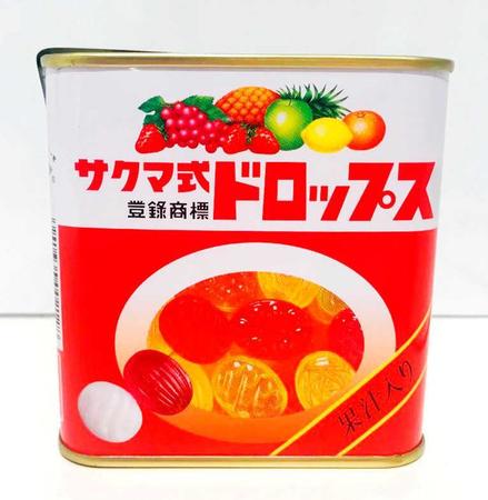 　佐久間製菓の「サクマ式ドロップス」