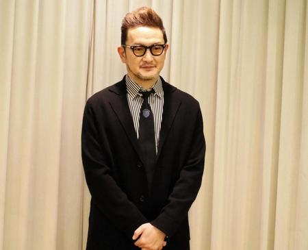 　「當る卯歳　吉例顔見世興行　東西合同大歌舞伎」取材会に出席した中村獅童＝大阪市内