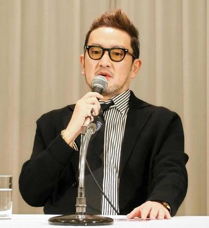 　取材会に出席した中村獅童