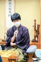 　対局を終えた藤井聡太竜王（提供：日本将棋連盟）