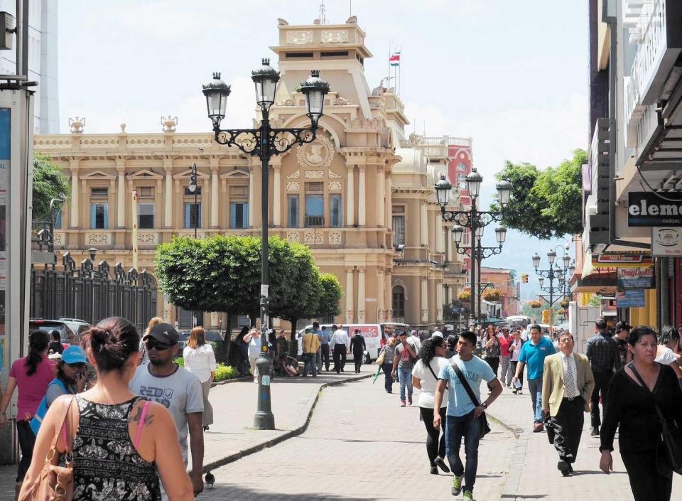 　首都のサンホセ（本人提供）