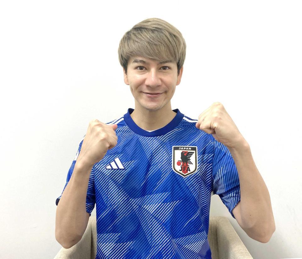 　コスタリカ戦へ向け、エールを送るＪＯＹ