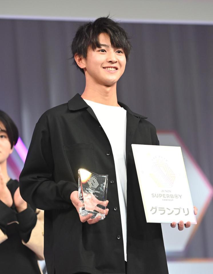 　グランプリに輝いた藤本洸大さん（撮影・高石航平）