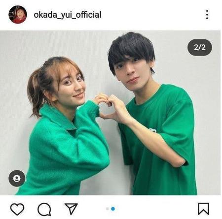 岡田結実のインスタグラム（ｏｋａｄａ＿ｙｕｉ＿ｏｆｆｉｃｉａｌ）より