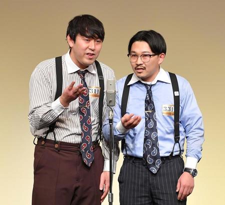 　「Ｍ－１グランプリ２０２２」準決勝に挑むオズワルド（撮影・伊藤笙子）