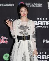 　レッドカーペットに登場したキム・ヨナさん（撮影・坂部計介）