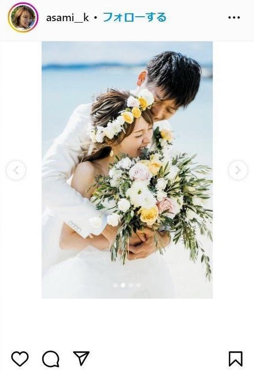 紺野あさ美のインスタグラム＠ａｓａｍｉ＿ｋより