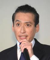 　東京都北区長選に向けて抱負を語る大沢樹生（撮影・堀内翔）