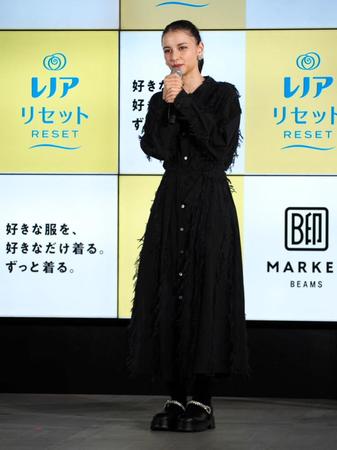 　イベントに登壇した嵐莉菜