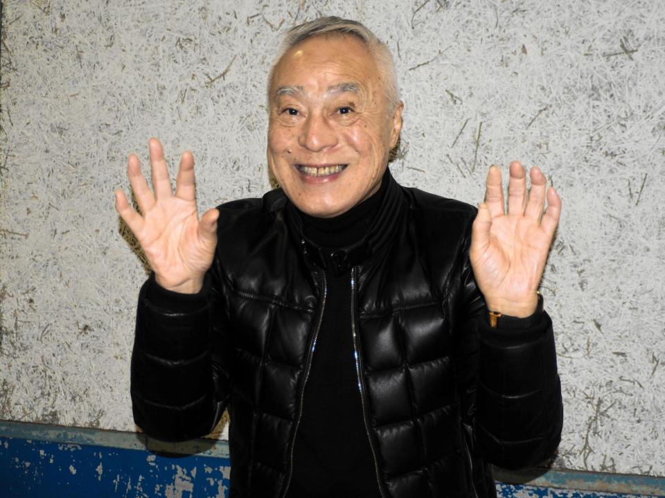 　取材会を行った西川のりお＝都内