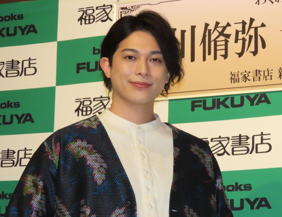 　カレンダーの発売記念イベントを行った砂川脩弥