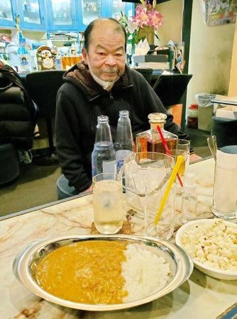 　渥美清さんも好物だった特製の薬膳カレーで来店客をもてなしていた佐藤蛾次郎さん