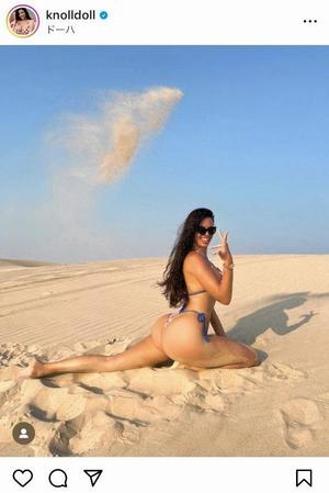 　イバンナ・ノールさんのインスタグラム＠ｋｎｏｌｌｄｏｌｌより