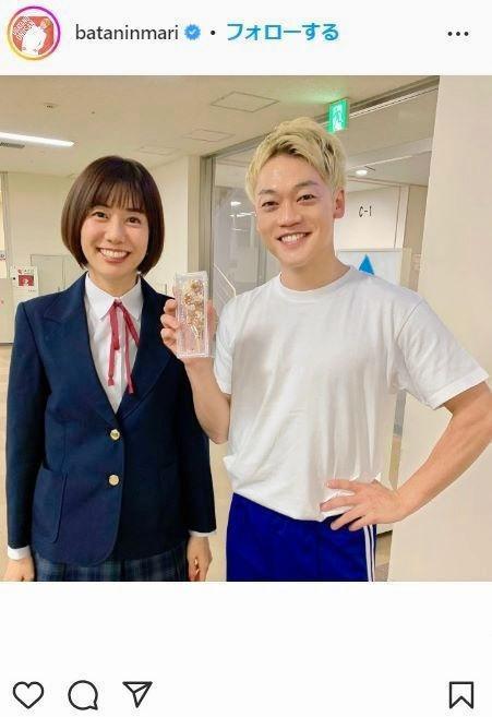 　おばたのお兄さんのインスタグラム＠ｂａｔａｎｉｎｍａｒｉより 