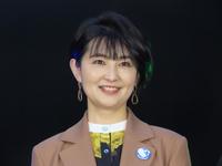 　トークイベントに出席したフリーアナウンサーの小島奈津子