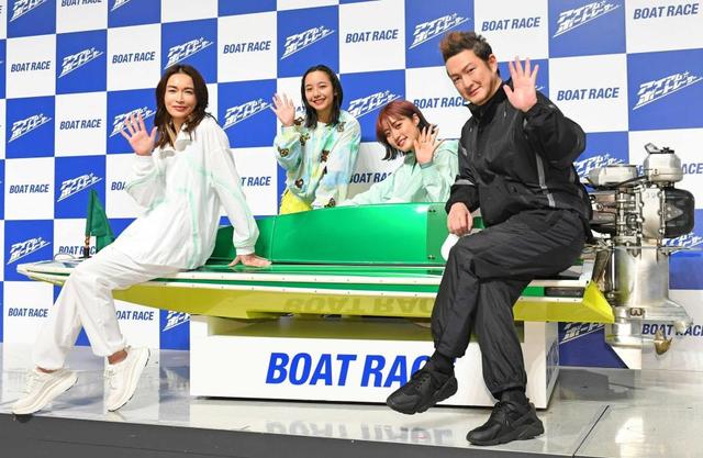 長谷川京子＆王林＆山之内すず 来年ボートレース“参戦”23年新CM