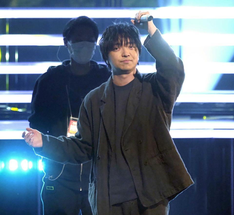 　リハーサルを行う三浦大知（ＮＨＫ提供）