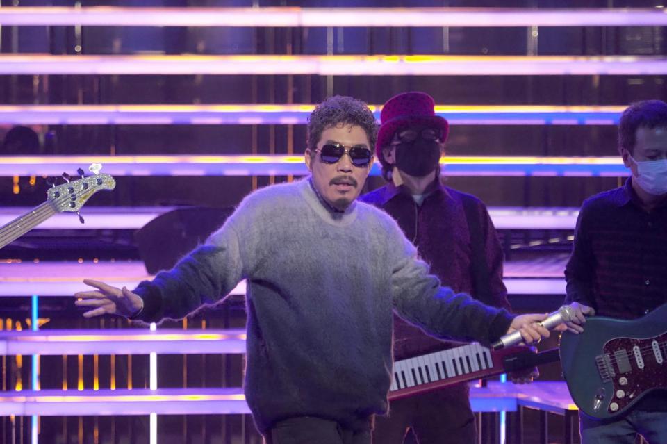 　リハーサルを行う鈴木雅之（ＮＨＫ提供）