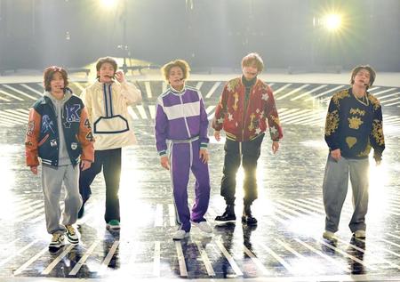 　歌唱後に充実した表情を見せるＫｉｎｇ＆Ｐｒｉｎｃｅ（撮影・伊藤笙子）