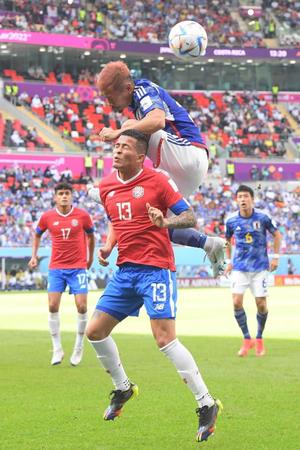 Ｗ杯　日本－コスタリカ戦＝11月27日