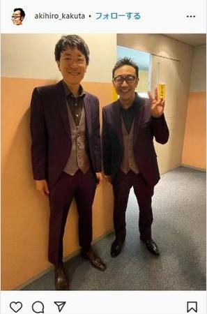 角田晃広のインスタグラム＠akihiro_kakutaより