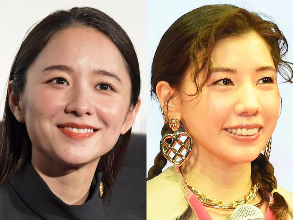 　堀田真由（左）と仲里依紗