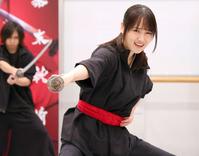 　沖田総司を熱演する菅井友香（撮影・吉澤敬太）