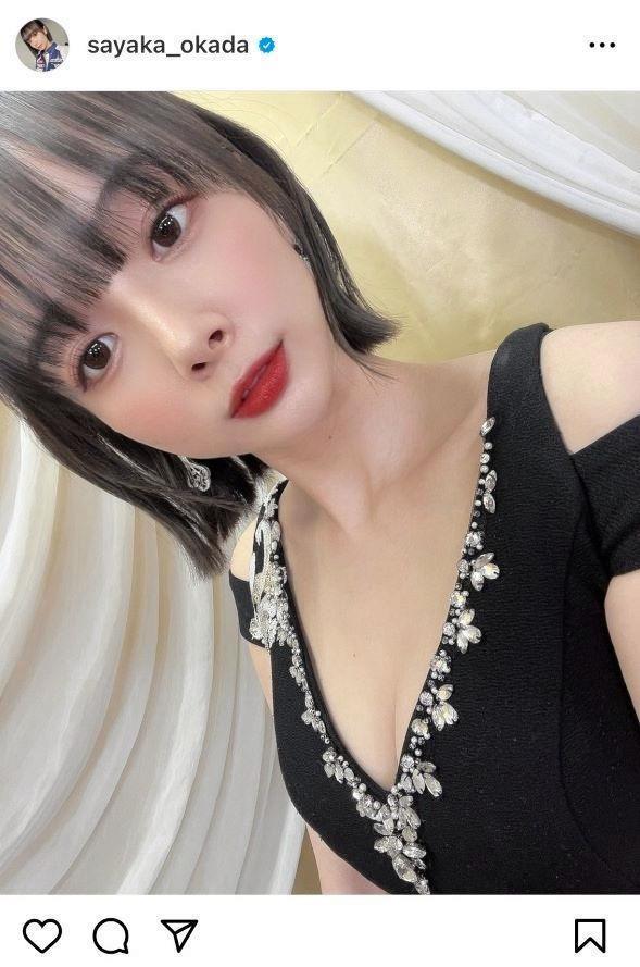 　岡田紗佳のインスタグラム＠ｓａｙａｋａ＿ｏｋａｄａより