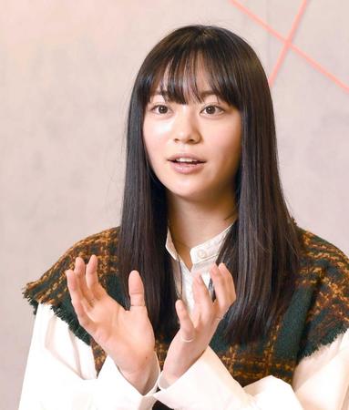 　女優として新たな道を歩む深尾あむ（撮影・園田高夫）