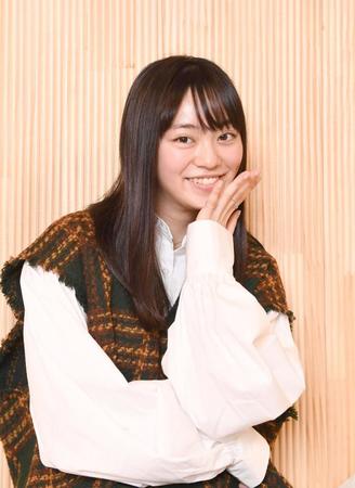 　女優として新たな道を歩む深尾あむ（撮影・園田高夫）
