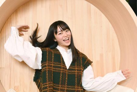 　女優として新たな道を歩む深尾あむ（撮影・園田高夫）