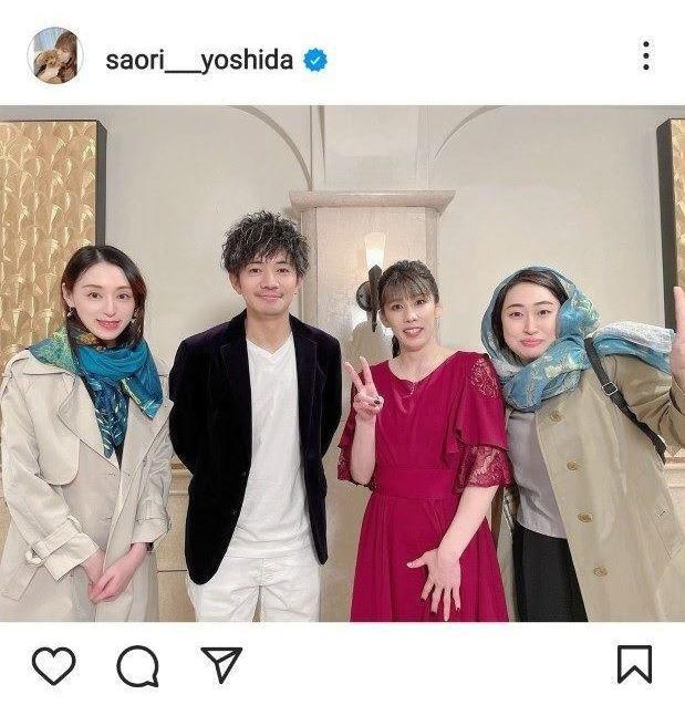 　吉田沙保里のインスタグラム（ｓａｏｒｉ＿ｙｏｓｈｉｄａ）より