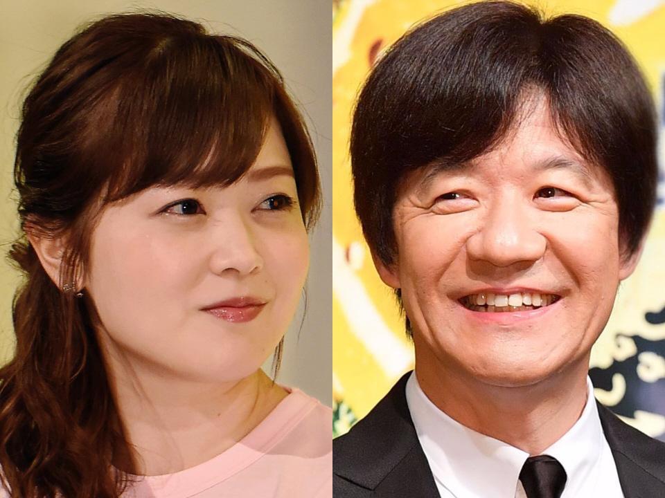 　水卜麻美アナウンサー（左）と内村光良