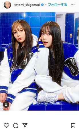 　重盛さと美のインスタグラム＠ｓａｔｏｍｉ＿ｓｈｉｇｅｍｏｒｉより