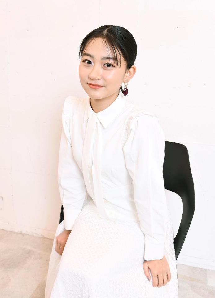 　夢いっぱい、いろんな事に挑戦したいみとゆな（撮影・園田高夫）