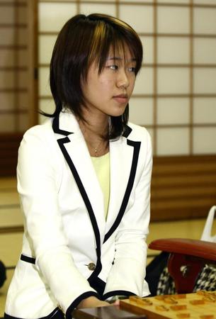 　堀彩乃女流１級（２００８年撮影）
