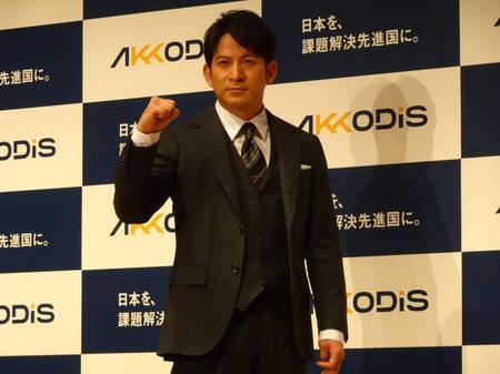 　イベントに出席した岡田准一＝都内