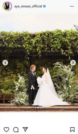 　大政絢のインスタグラム＠ａｙａ＿ｏｍａｓａ＿ｏｆｆｉｃｉａｌから